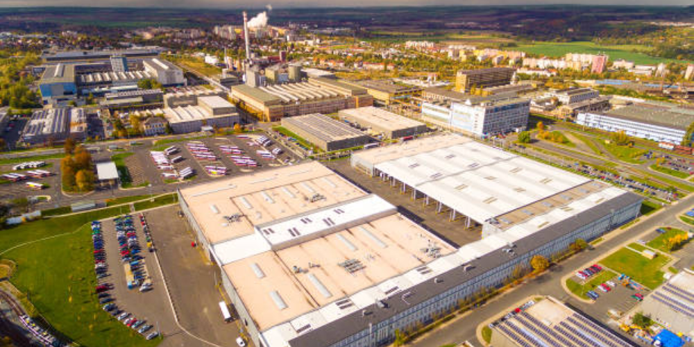 factory industrial area
